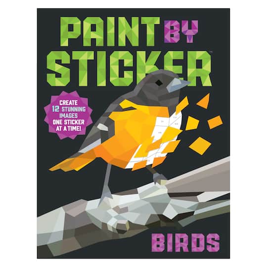Workman Publishing Birds Paint by Sticker&#x2122; Book
